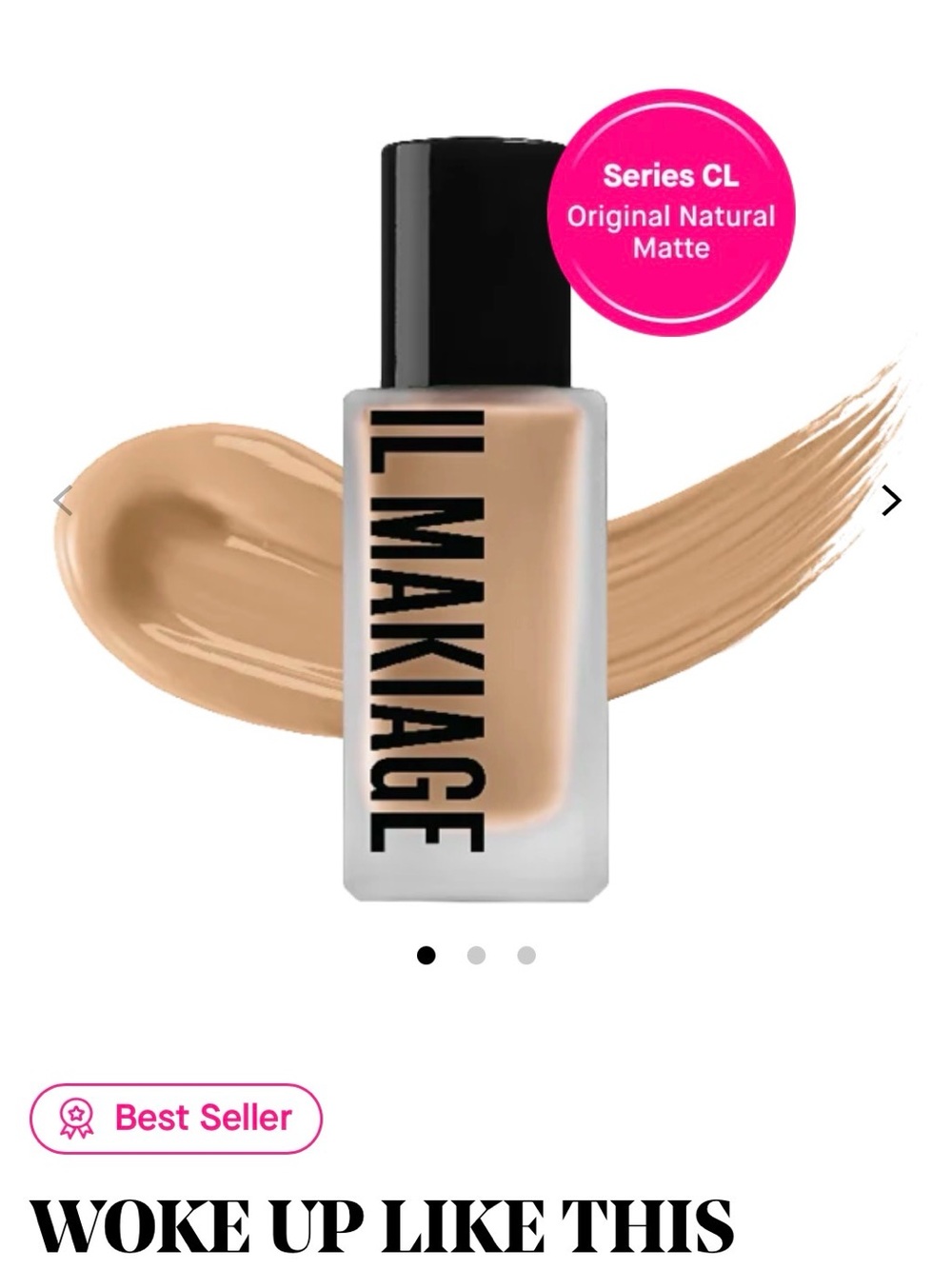 Woke Up Like This Foundation - Natural Beige (CL Series) NIB